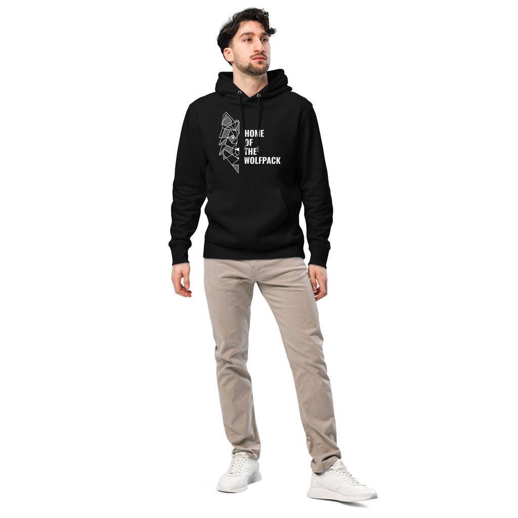 Unisex Hoodie Home of the Wolfpack dunkel