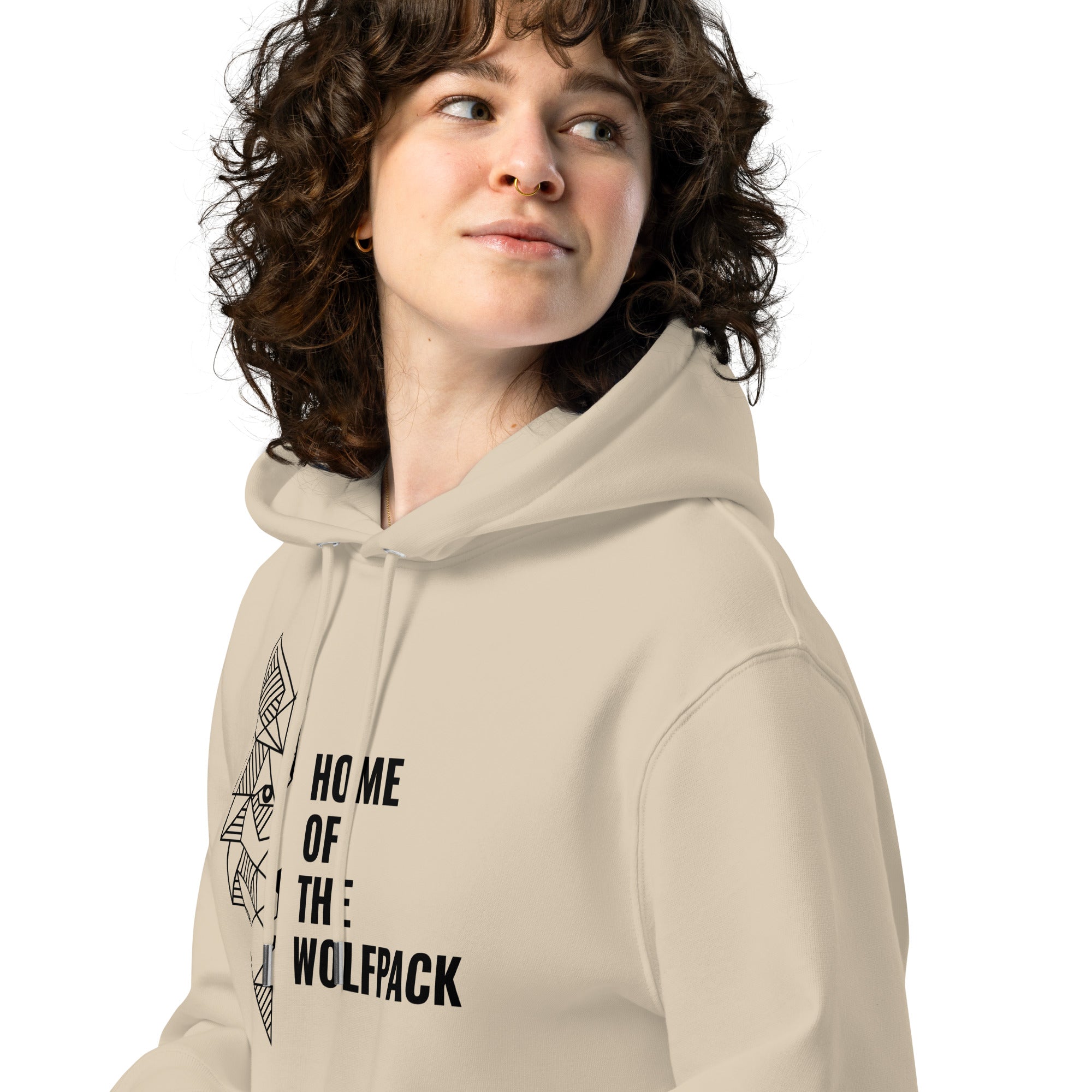 Unisex Hoodie Home of the Wolfpack hell