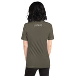 Unisex-T-Shirt Home of the Wolfpack dunkel