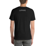 Unisex-T-Shirt Home of the Wolfpack dunkel