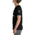 Unisex-T-Shirt Home of the Wolfpack dunkel