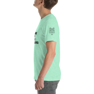 Unisex-T-Shirt Home of the Wolfpack hell