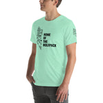 Unisex-T-Shirt Home of the Wolfpack hell