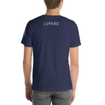 Unisex-T-Shirt Home of the Wolfpack dunkel