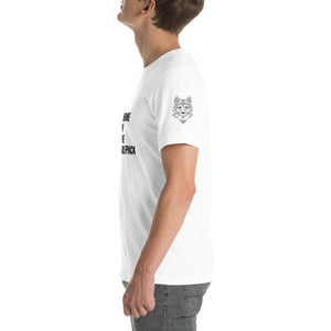 Unisex-T-Shirt Home of the Wolfpack hell