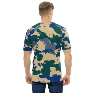 Männer T-Shirt Camo beige