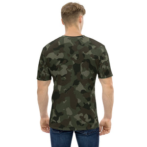 Männer T-Shirt Camo grün