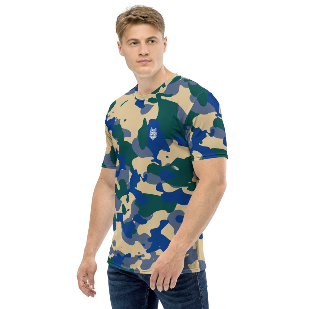 Männer T-Shirt Camo beige