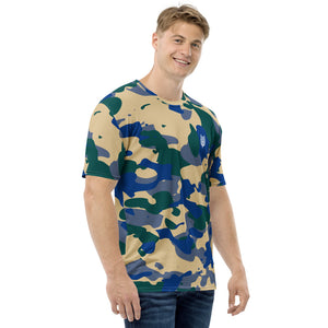 Männer T-Shirt Camo beige