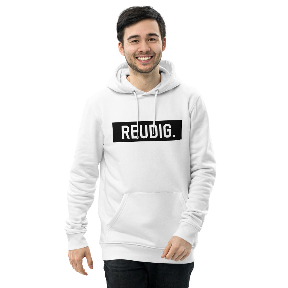Unisex Hoodie Reudig weiss