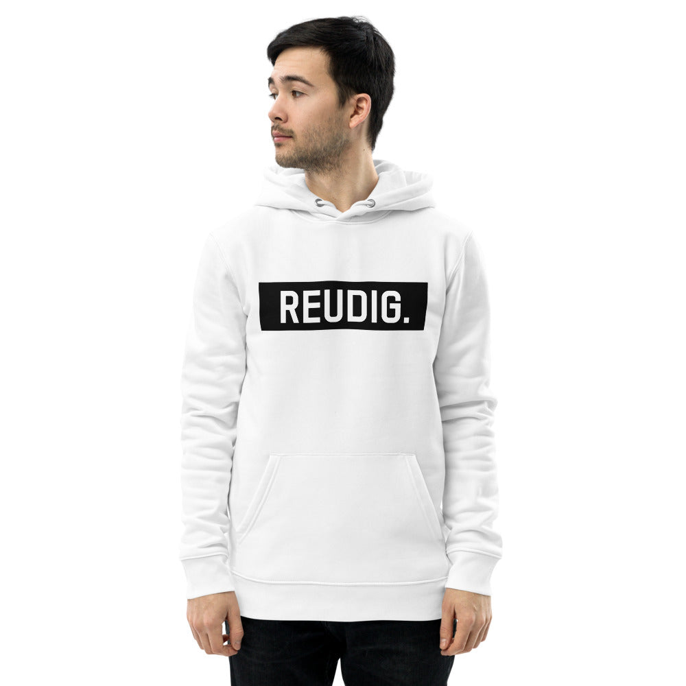 Unisex Hoodie Reudig weiss