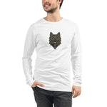 Unisex Langarm T-Shirt Wolf