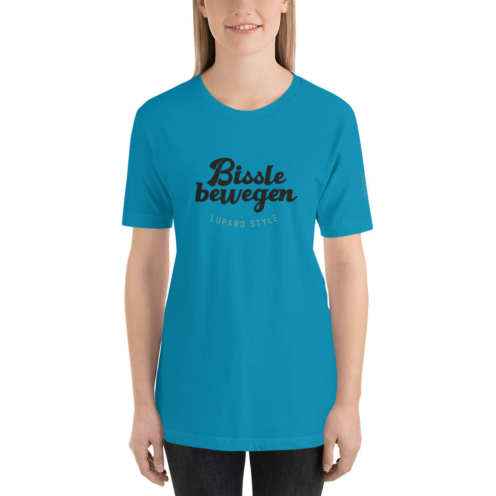Unisex-T-Shirt Bissle Bewegen hell