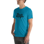 Unisex-T-Shirt Bissle Bewegen hell