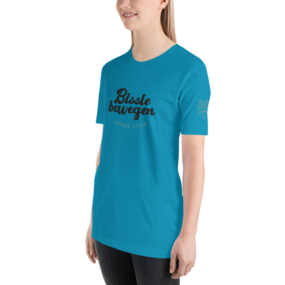 Unisex-T-Shirt Bissle Bewegen hell