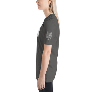 Unisex-T-Shirt Reudig weiss