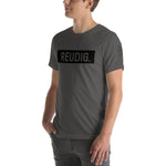 Unisex-T-Shirt Reudig schwarz