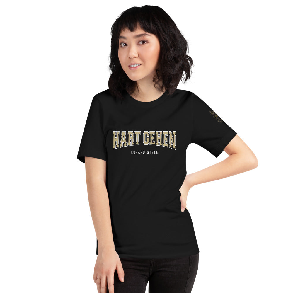 Unisex-T-Shirt Hart gehen