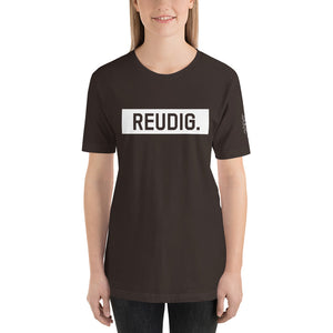 Unisex-T-Shirt Reudig weiss