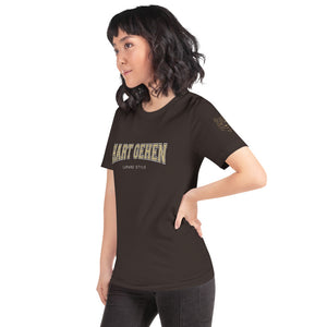 Unisex-T-Shirt Hart gehen