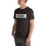 Unisex-T-Shirt Reudig weiss