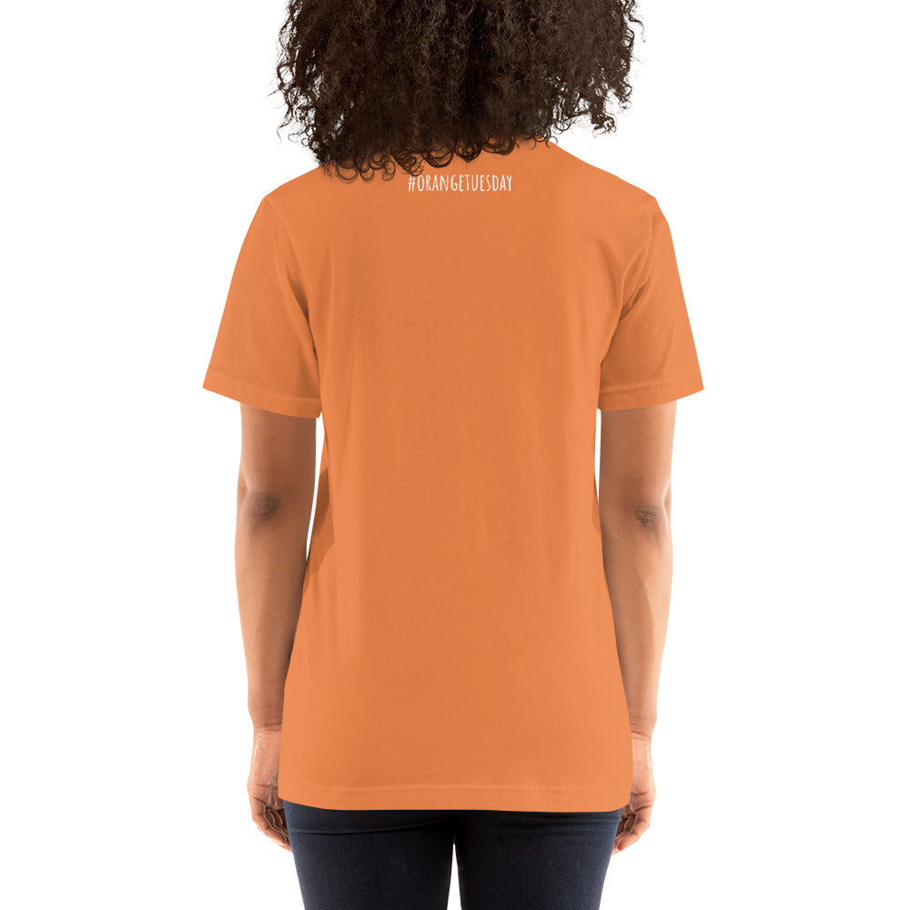 Unisex-T-Shirt #orangetuesday