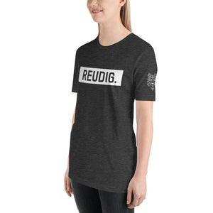 Unisex-T-Shirt Reudig weiss