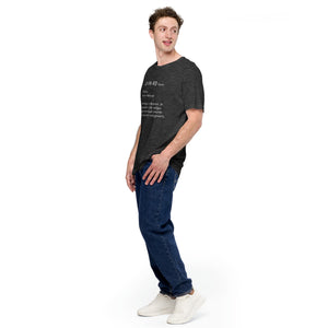 Unisex-T-Shirt Dictionary