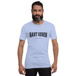 Unisex-T-Shirt Hart gehen hell