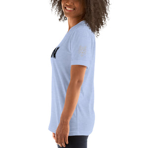 Unisex-T-Shirt Hart gehen hell