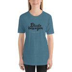 Unisex-T-Shirt Bissle Bewegen hell