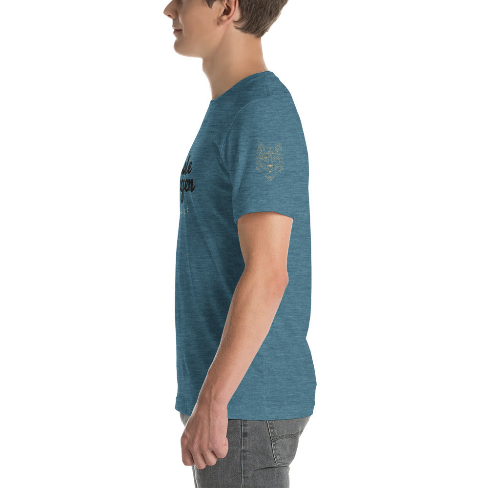 Unisex-T-Shirt Bissle Bewegen hell