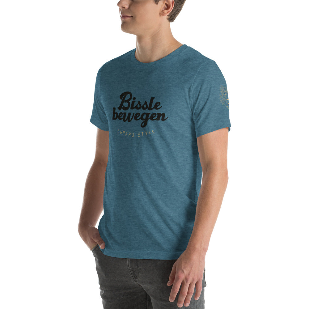 Unisex-T-Shirt Bissle Bewegen hell