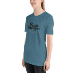 Unisex-T-Shirt Bissle Bewegen hell