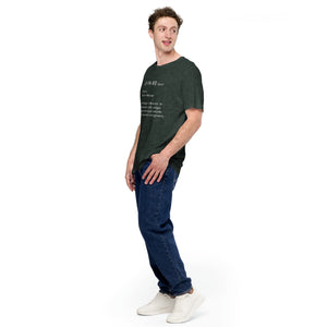 Unisex-T-Shirt Dictionary
