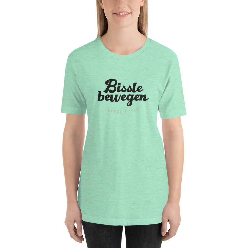 Unisex-T-Shirt Bissle Bewegen hell