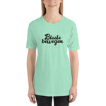 Unisex-T-Shirt Bissle Bewegen hell