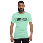 Unisex-T-Shirt Hart gehen hell