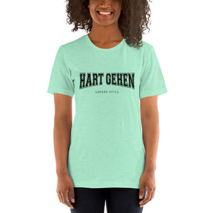 Unisex-T-Shirt Hart gehen hell