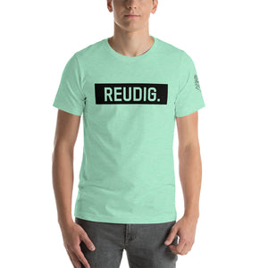 Unisex-T-Shirt Reudig schwarz