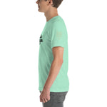 Unisex-T-Shirt Bissle Bewegen hell