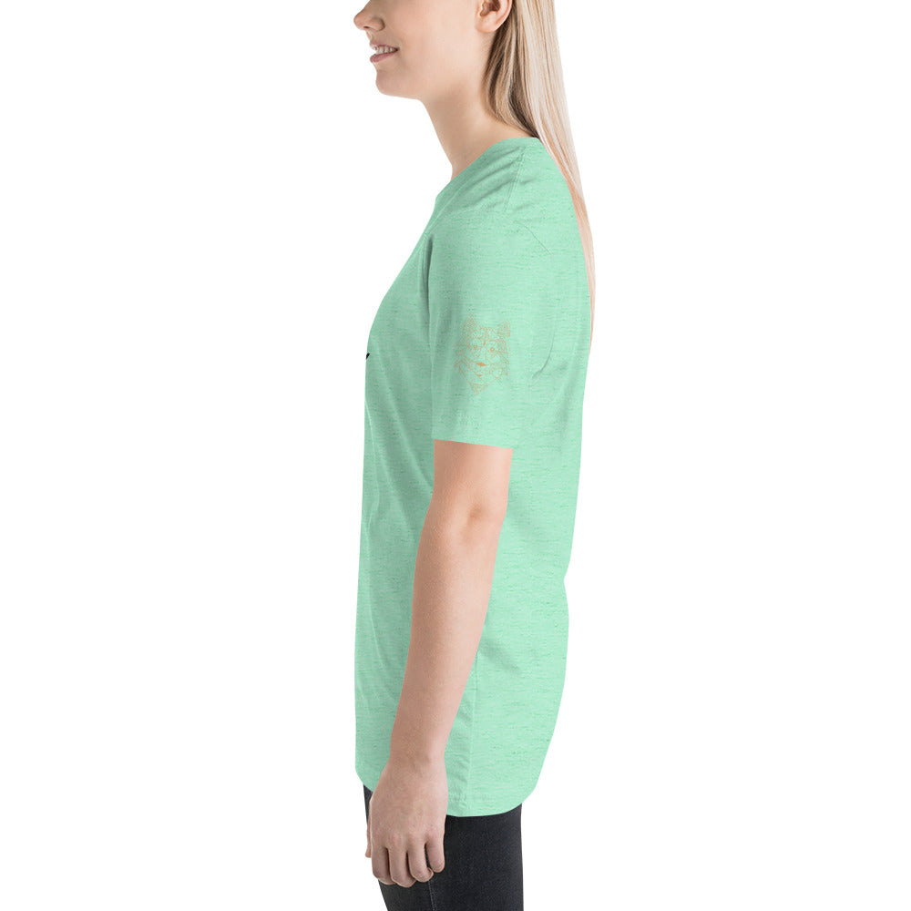 Unisex-T-Shirt Bissle Bewegen hell