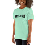 Unisex-T-Shirt Hart gehen hell