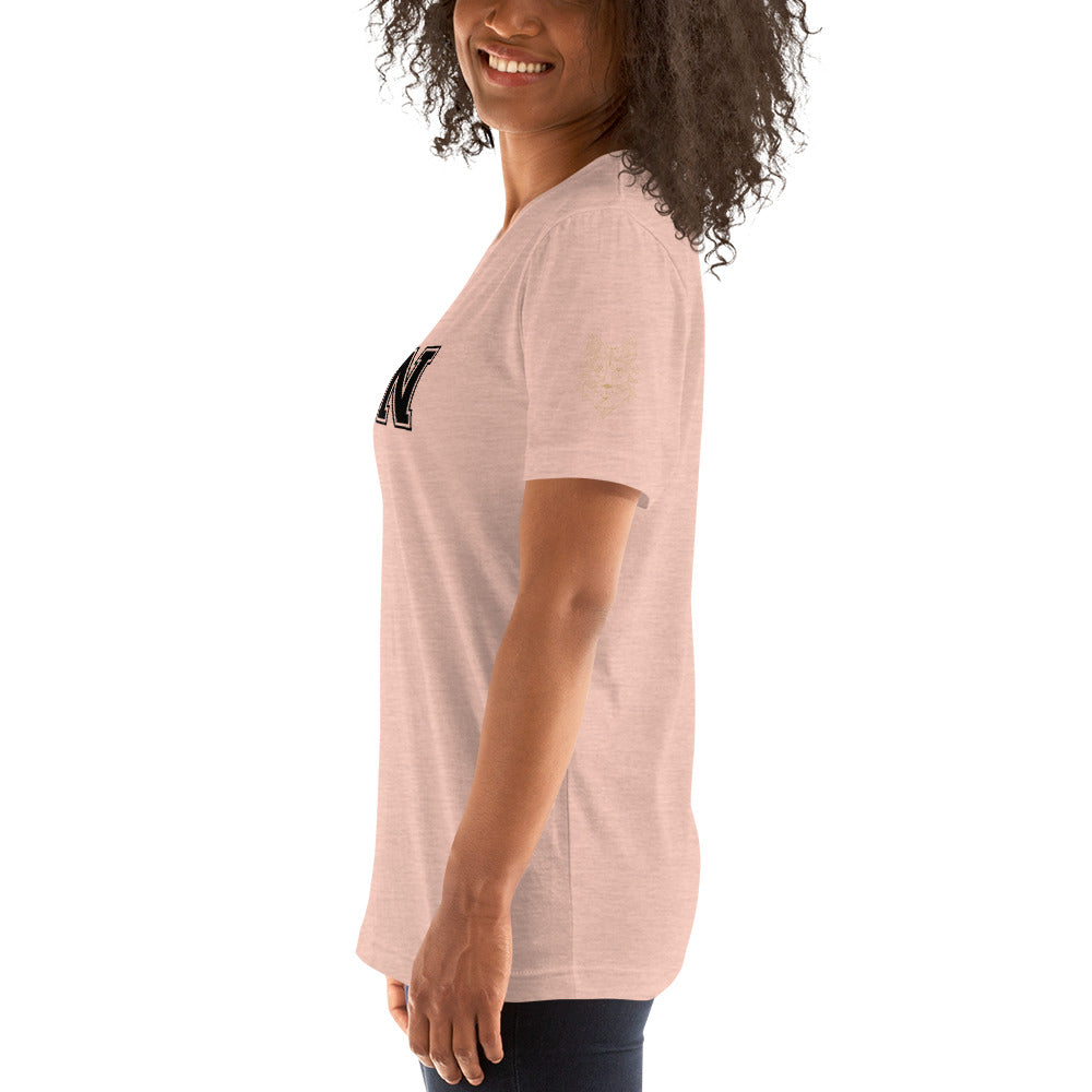 Unisex-T-Shirt Hart gehen hell