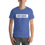 Unisex-T-Shirt Reudig weiss