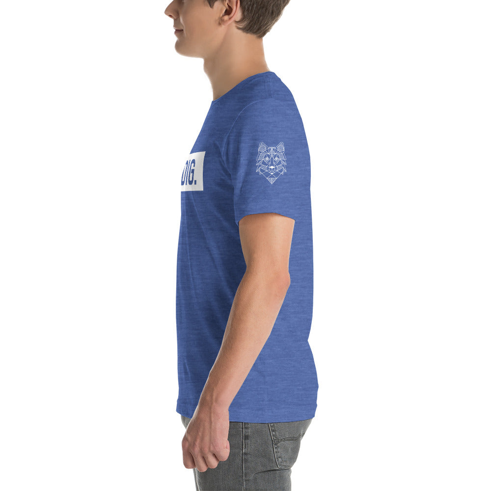 Unisex-T-Shirt Reudig weiss