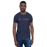 Unisex-T-Shirt Wolf + Schrift