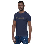 Unisex-T-Shirt Wolf + Schrift