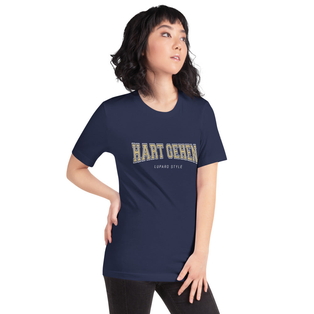 Unisex-T-Shirt Hart gehen