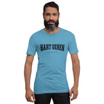 Unisex-T-Shirt Hart gehen hell